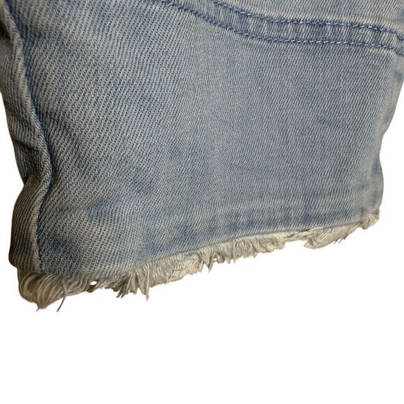 J. Jill Denim Authentic Fit Cropped Frayed Hem Jeans Size 8 Coastal, Boho - Picture 4 of 12